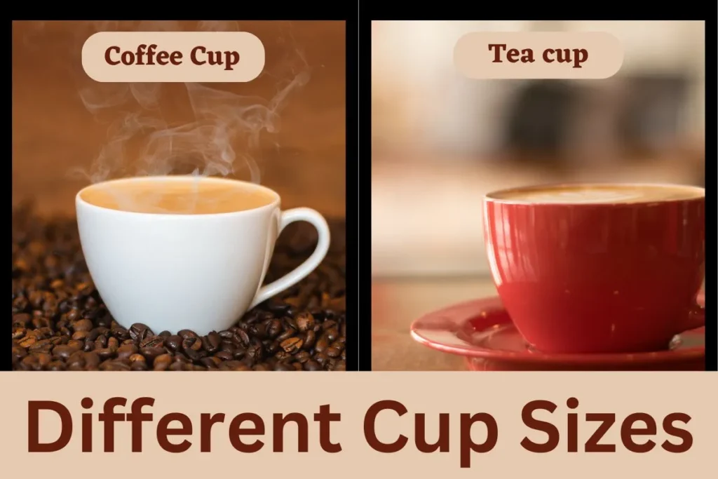 Coffee Cup vs Teacup