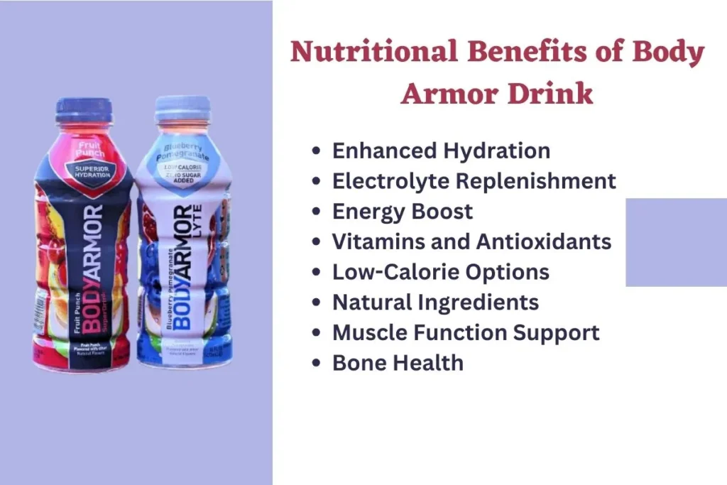 Nutritional Benefits of Body Armor Drink