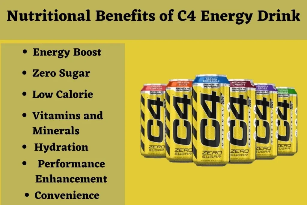 Nutritional Benefits of C4 Energy Drink