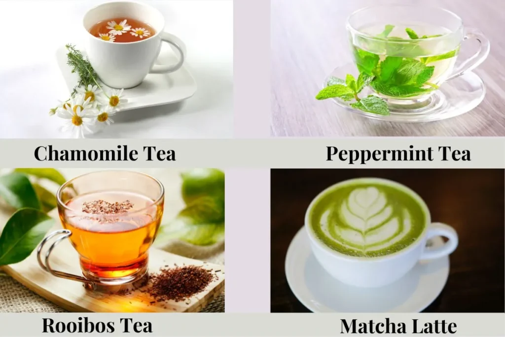 Alternatives to Milk Tea and their Caffeine Content