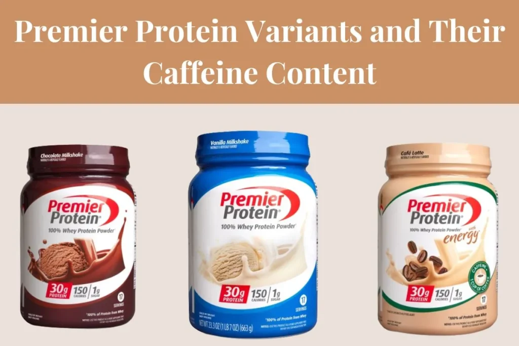 Premier Protein Variants and Their Caffeine Content